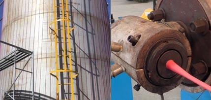 大型煤焦油儲罐防凍選擇串聯恒功率電伴熱帶(圖1)