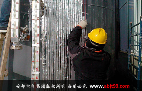 江蘇濱海化工工業(yè)園硫酸儲罐電伴熱保溫(圖2)